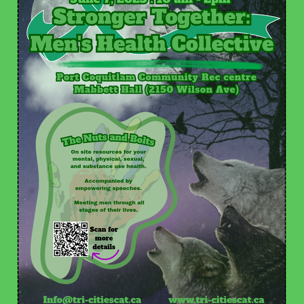 Stronger Together: Men’s Health Collective Event, June 7, 2025